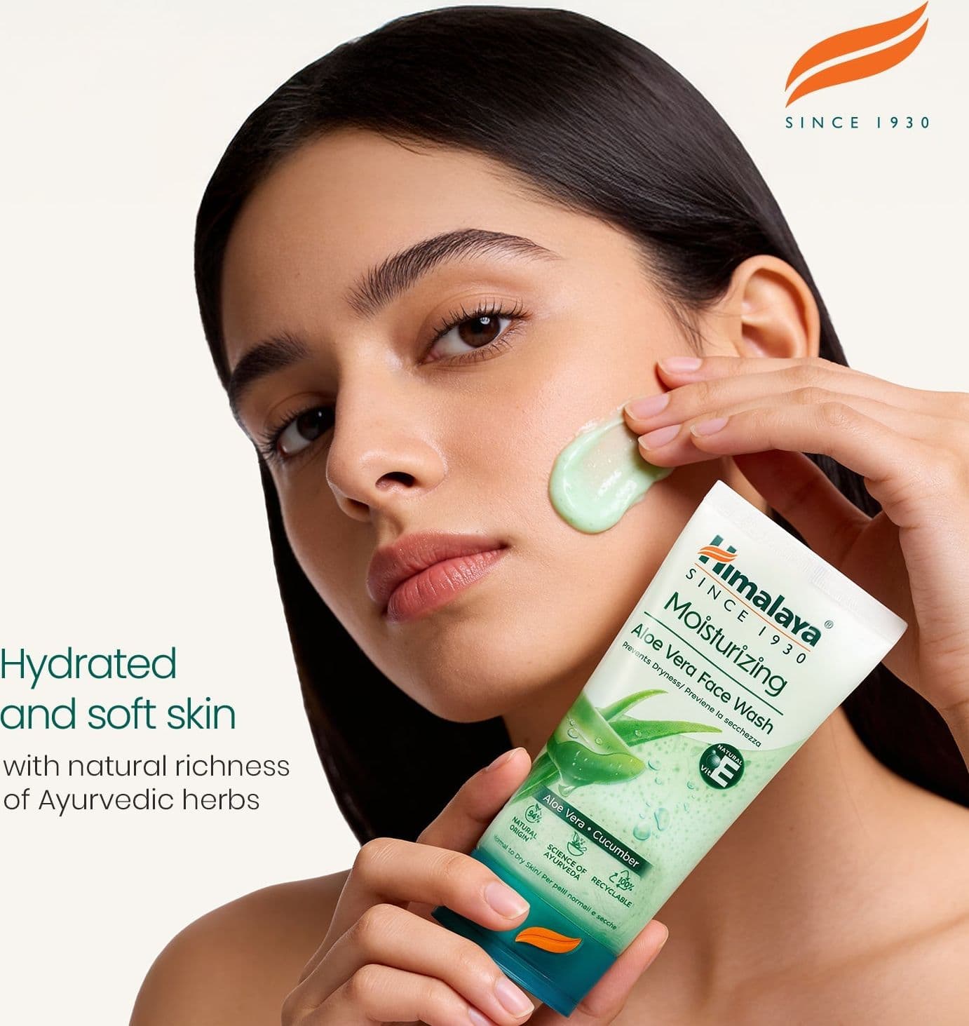 Himalaya Detergente Viso Idratante all’Aloe Vera e Cetriolo – 150ml - 5