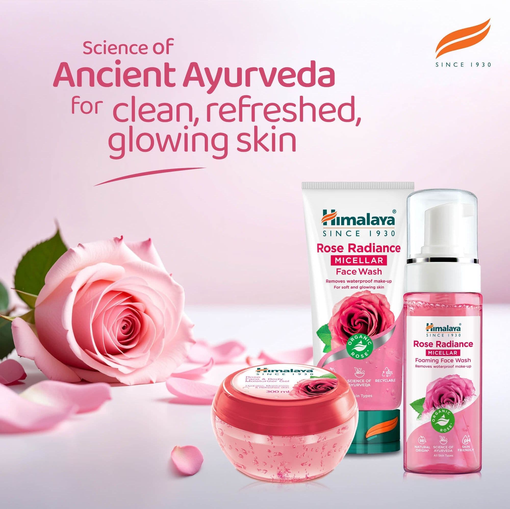 Himalaya Gel Idratante Viso e Corpo alla Rosa di Damasco – 300ml - 3