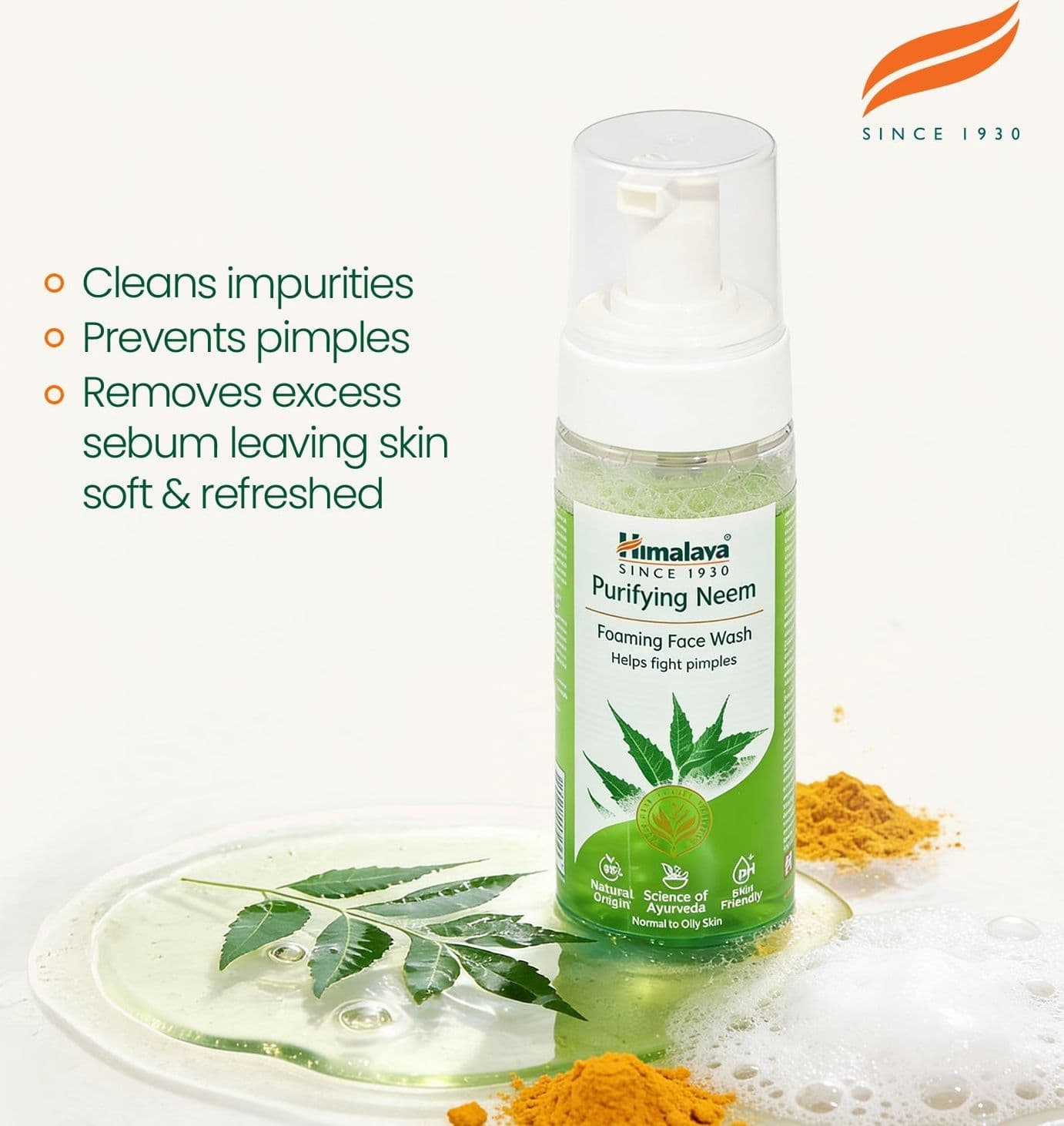 Himalaya Detergente Viso Schiumogeno al Neem Purificante – 150ml - 3