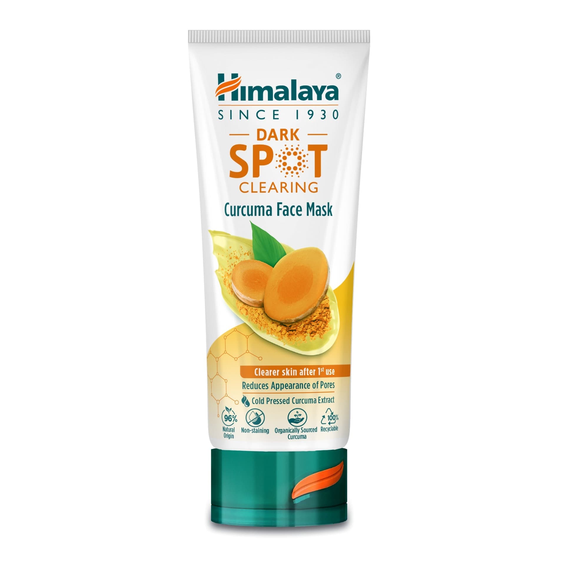 Himalaya Maschera Viso alla Curcuma – Schiarente Macchie Scure - 3