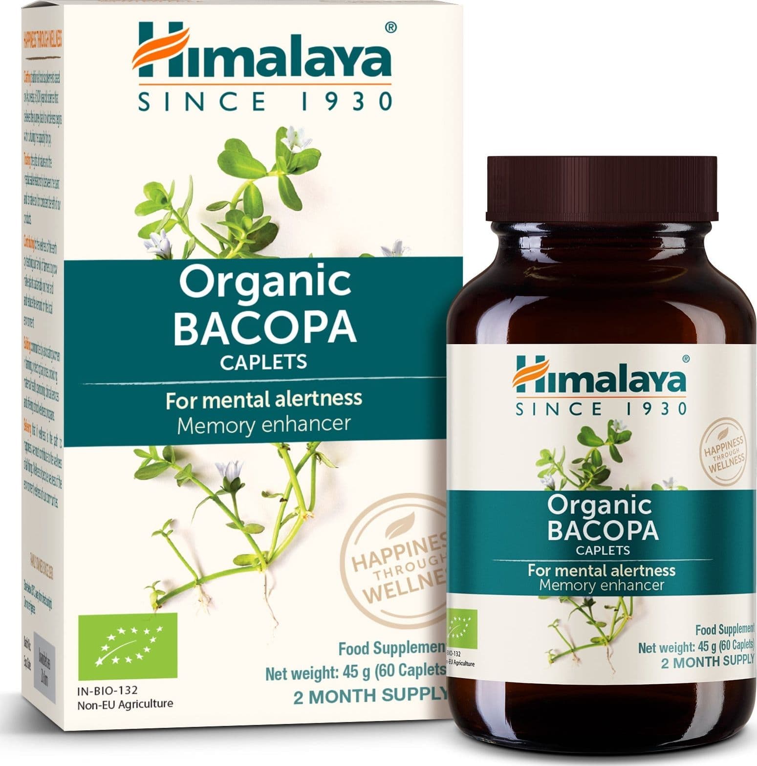 Himalaya Bacopa Biologica (Brahmi) – Memoria e Concentrazione