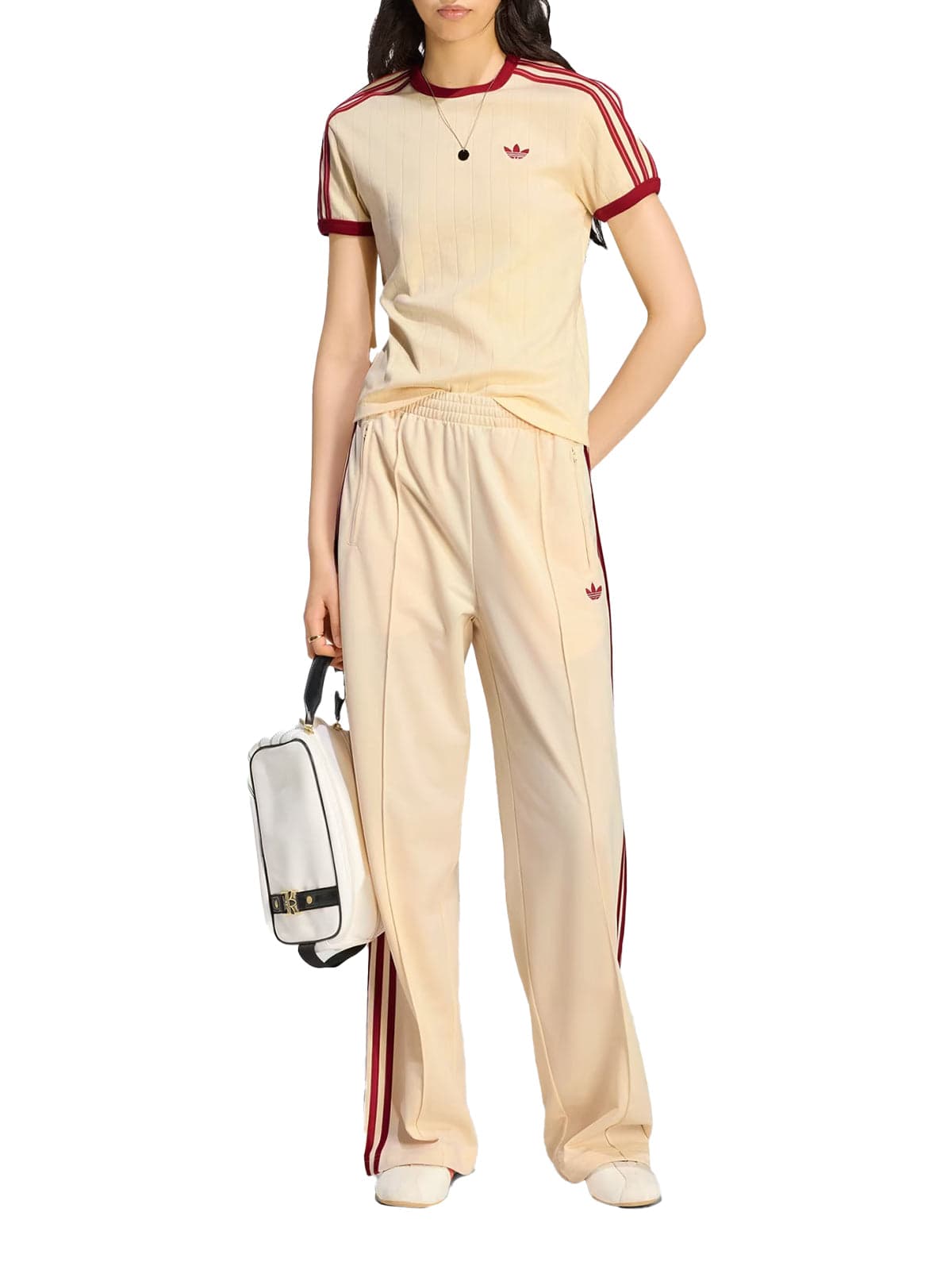 ADIDAS ORIGINALS Adidas Originals - T-Shirt Gialla da Donna - 3