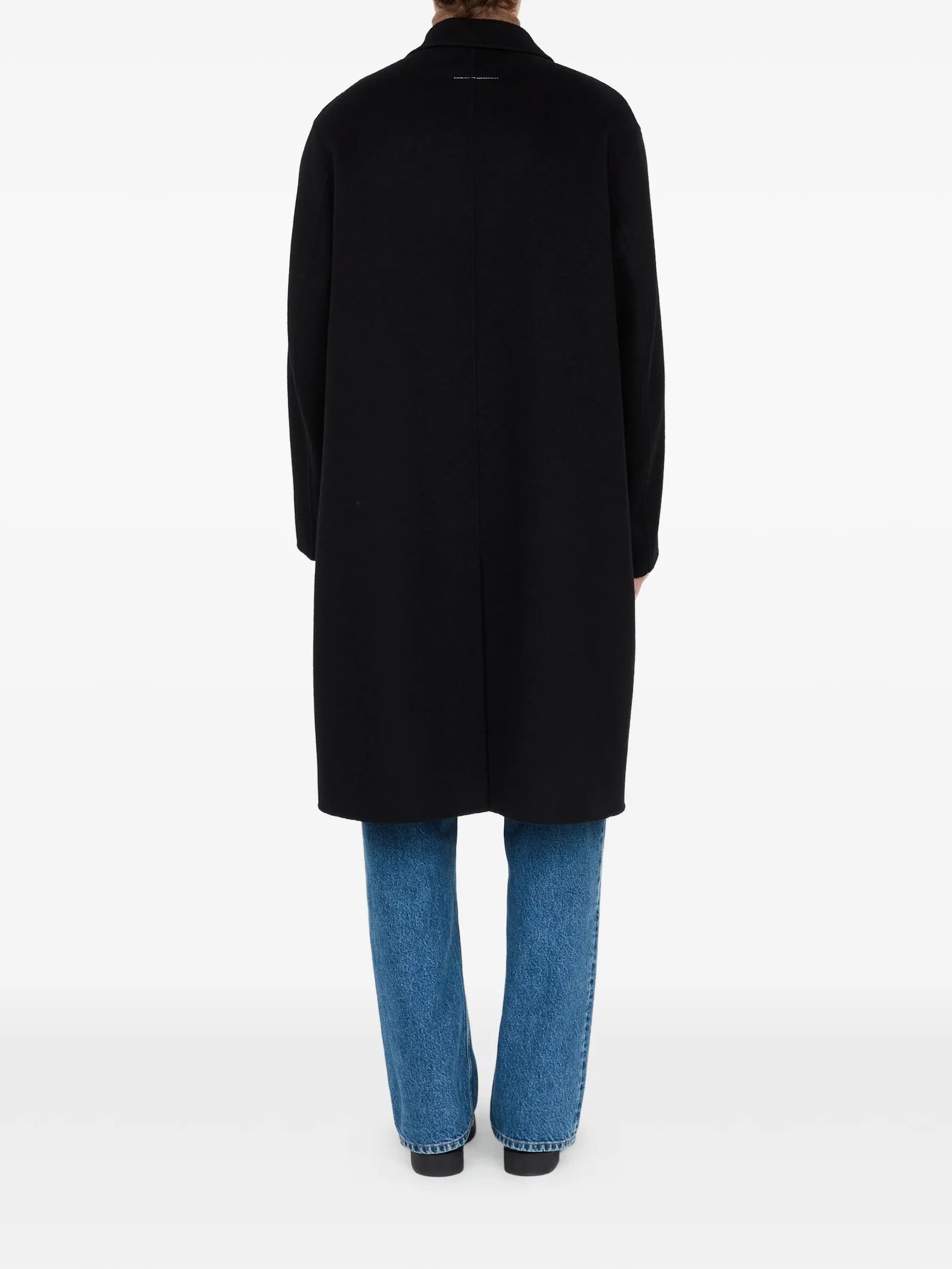MM6 Maison Margiela Mm6 Maison Margiela - Cappotto Nero da Uomo - 3