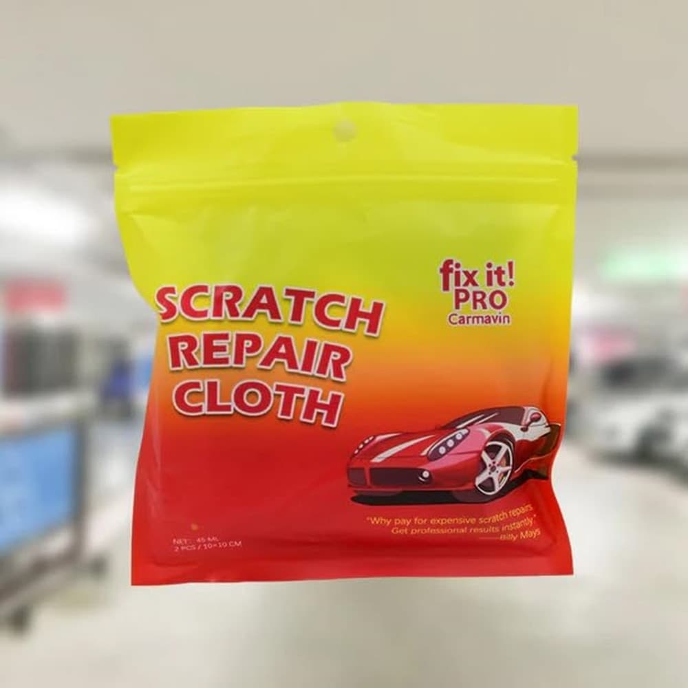 PANNO MULTIUSO PER RIPARAZIONE RIMOZIONE GRAFFI VERNICE AUTO DA 2PZ LUCIDANTE RIUTILIZZABILE - 3
