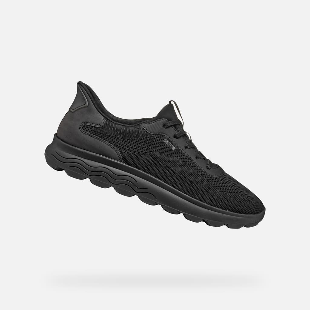 Geox sneaker uomo black Spherica PLUS U55MPA 06KEK C999