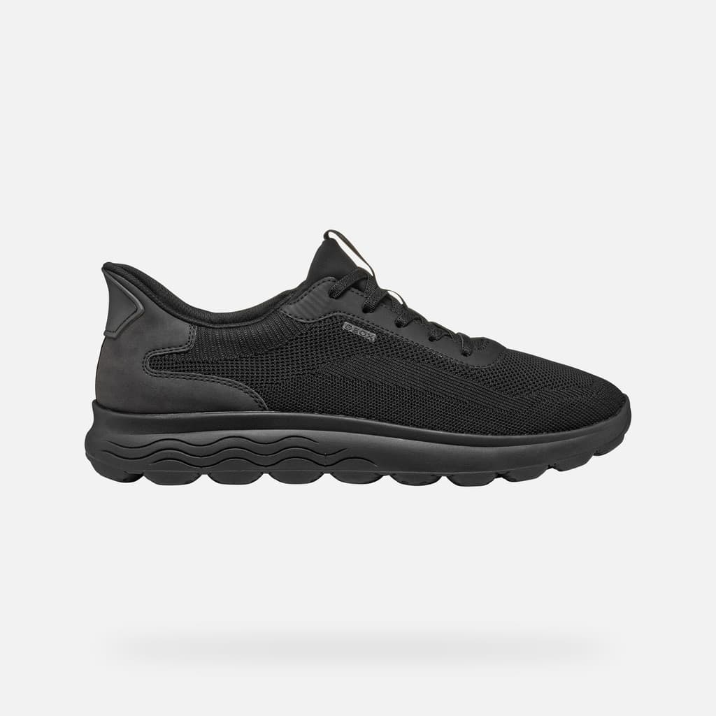 Geox sneaker uomo black Spherica PLUS U55MPA 06KEK C999 - 2