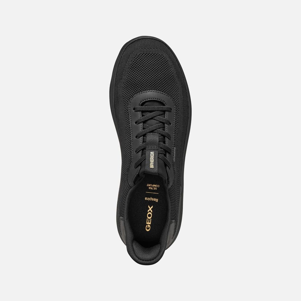Geox sneaker uomo black Spherica PLUS U55MPA 06KEK C999 - 5