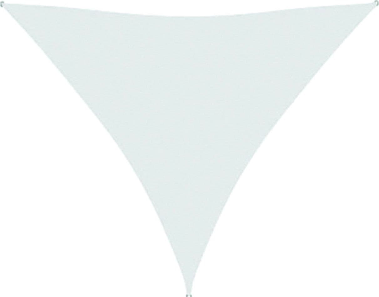 vela ombreggiante hdpe triangolare bianca peso 180gr/mq 	- mt.5x5x5 fer 459969 - 4