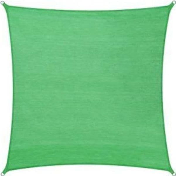 vela ombreggiante hdpe quadra verde - peso 180gr/mq - mt.3,6x3,6 - fer 430739 - 4