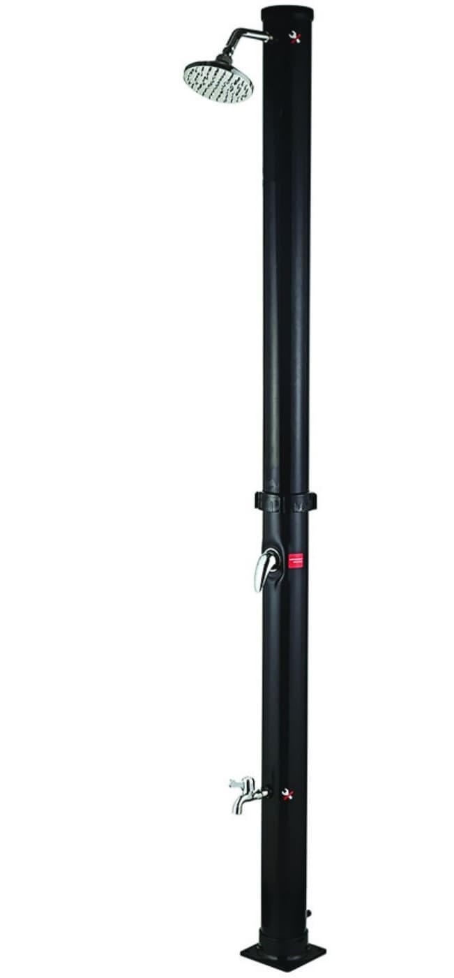 doccia solare round-- capacità lt. 20 - dimensioni cm.222x11,5 pvc tondo - 3