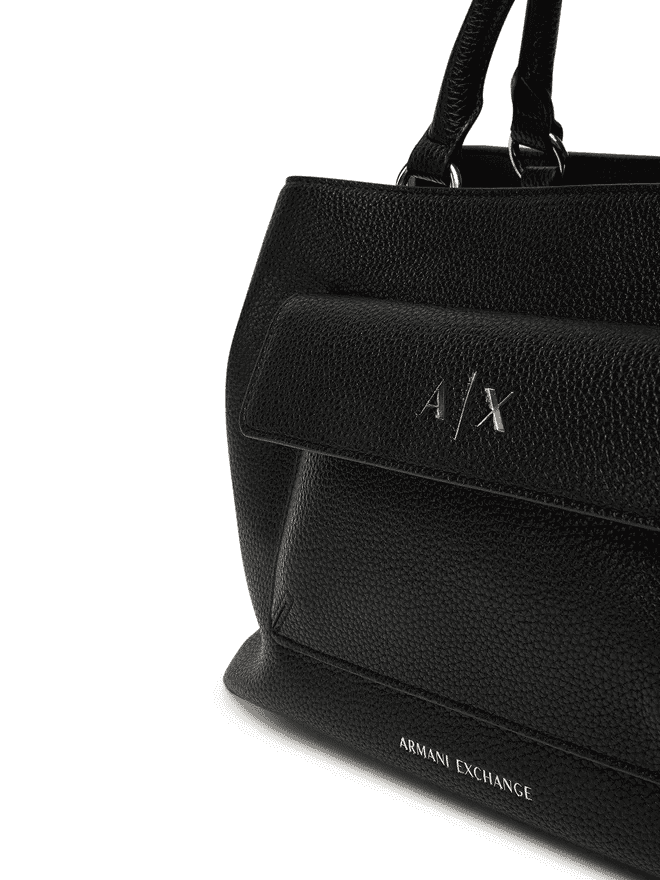 Armani Exchange SHOPPING BAG Donna  xw001545af17019-uc001 Nero - 3