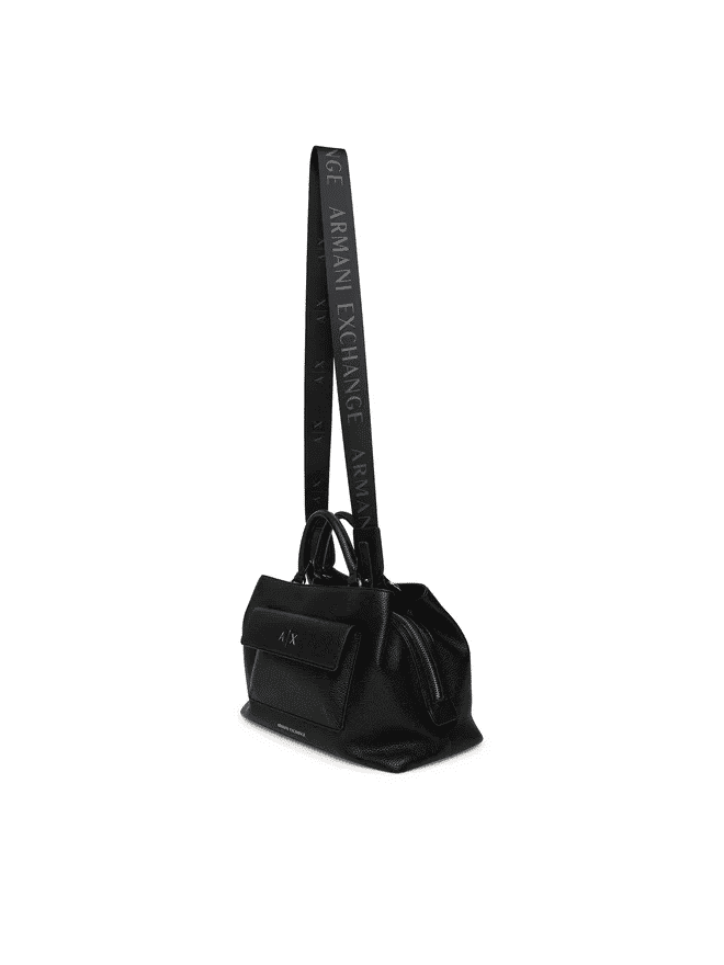 Armani Exchange SHOPPING BAG Donna  xw001545af17019-uc001 Nero - 4