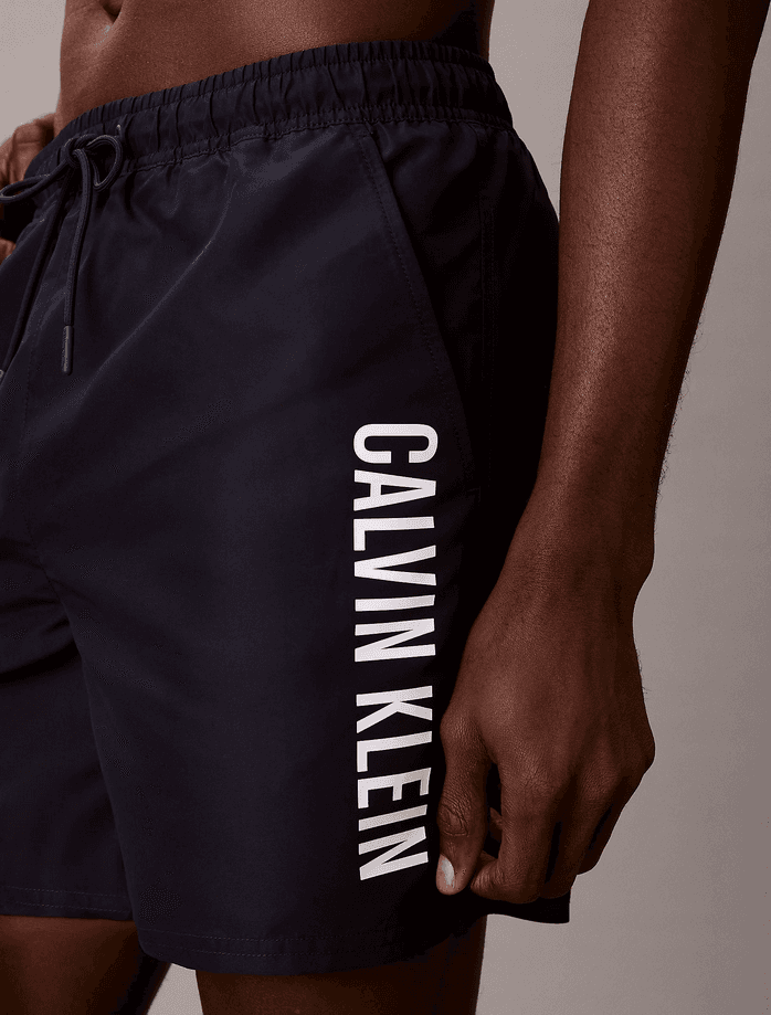 calvin klein costume da bagno uomo nero - 2