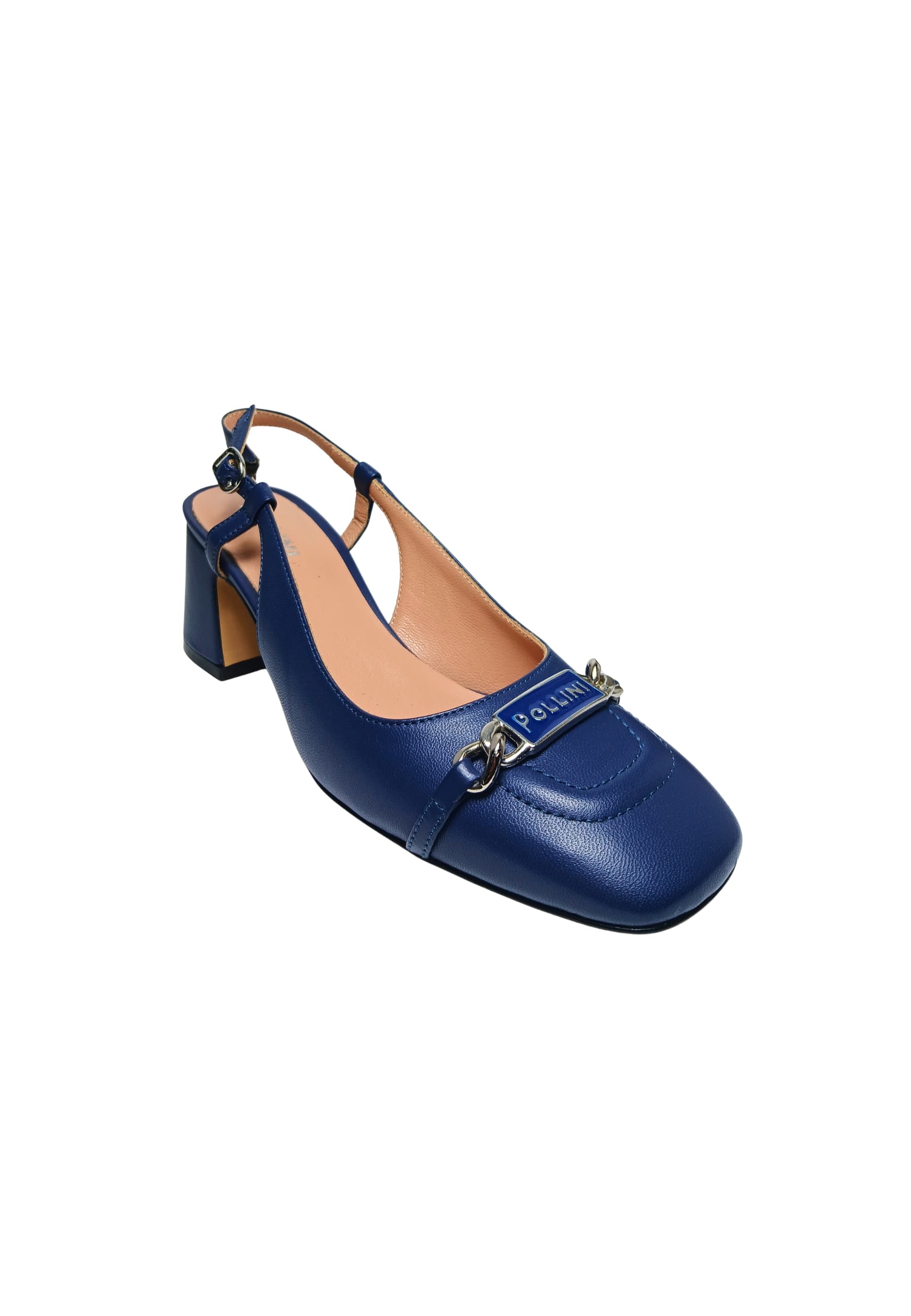 POLLINI SA11013C9ENAP750 Pollini Donna Pelle Blu - 5