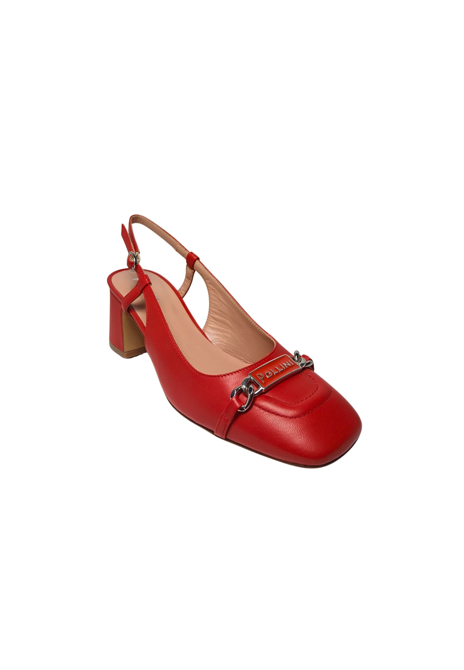POLLINI SA11013C9ENAP502 Pollini Donna Pelle Rosso - 2