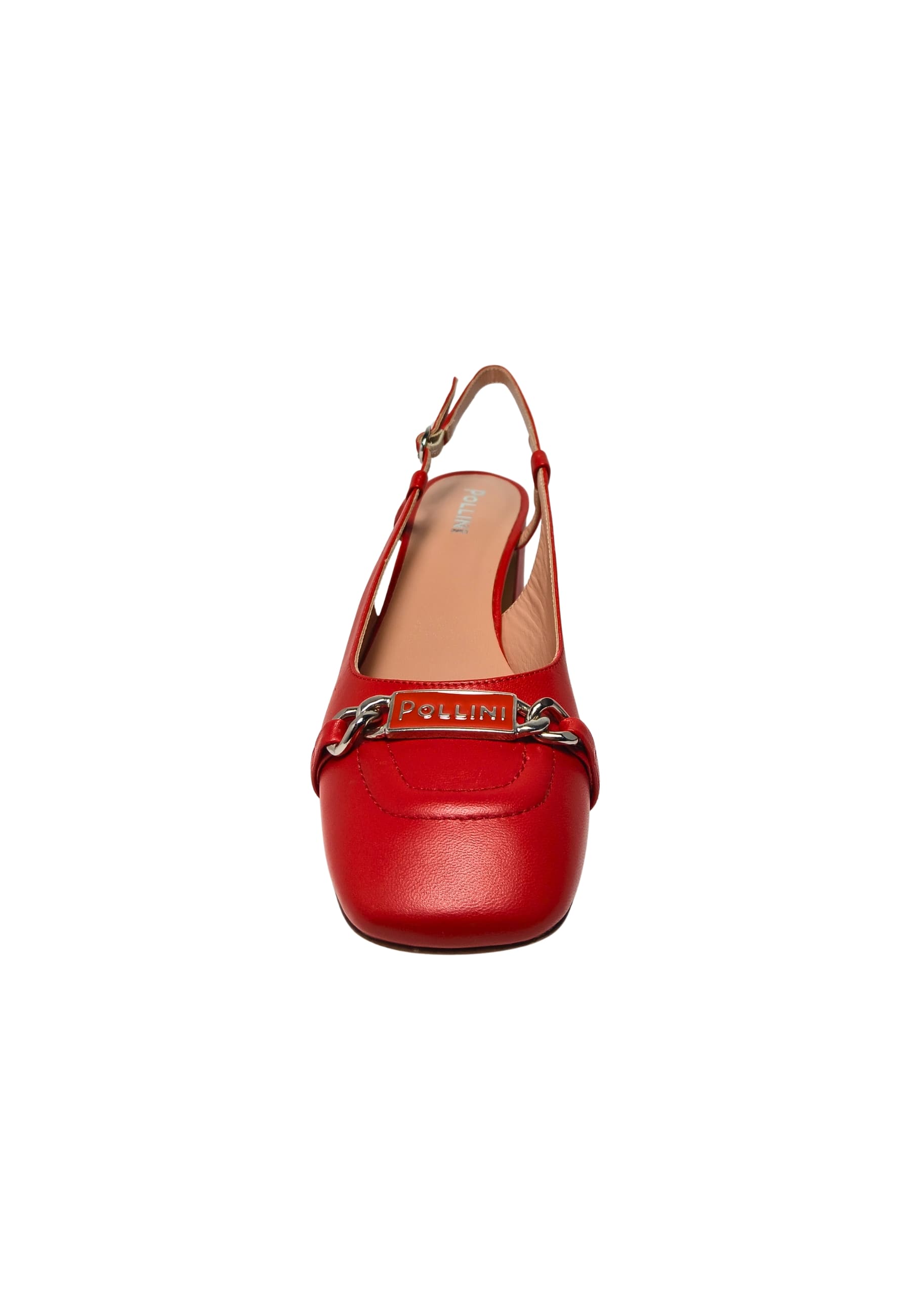 POLLINI SA11013C9ENAP502 Pollini Donna Pelle Rosso - 5