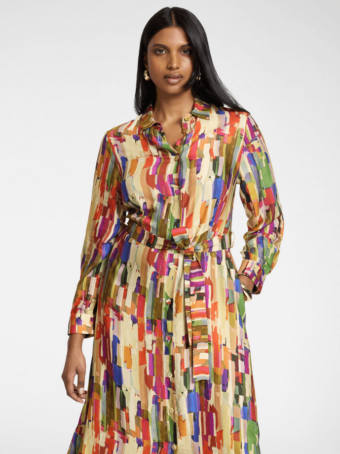 ELENA MIRO abito donna multicolor - 3