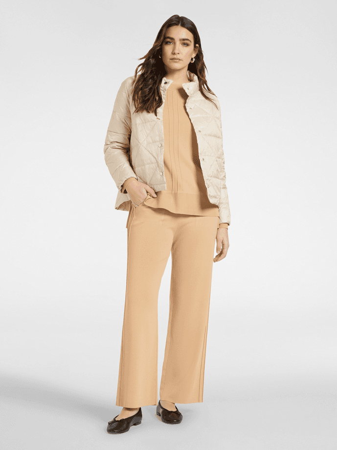 ELENA MIRO giubbino donna beige - 4