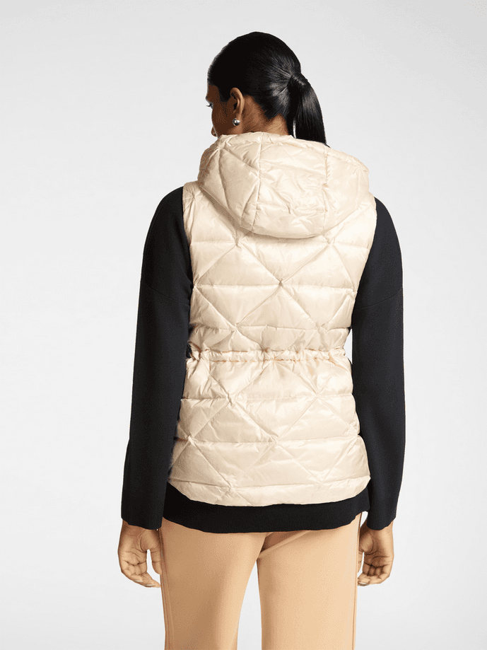 ELENA MIRO gilet donna beige - 3