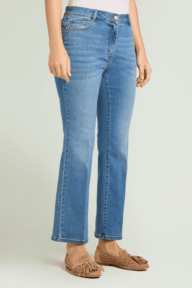 LUISA VIOLA jeans flare donna light blue - 2