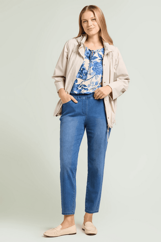 LUISA VIOLA jeggins donna blu - 4