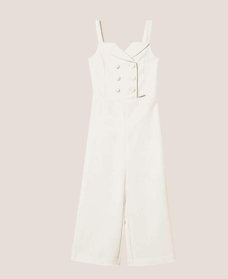 TWINSET tuta bambina bianco - 5