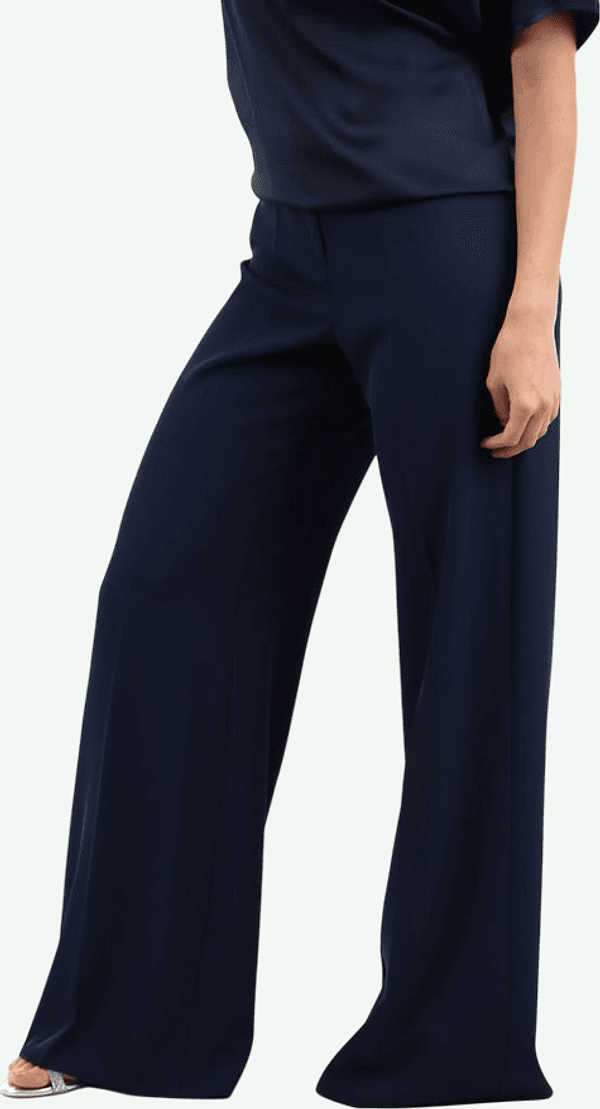 RINASCIMENTO pantalone donna blu - 2