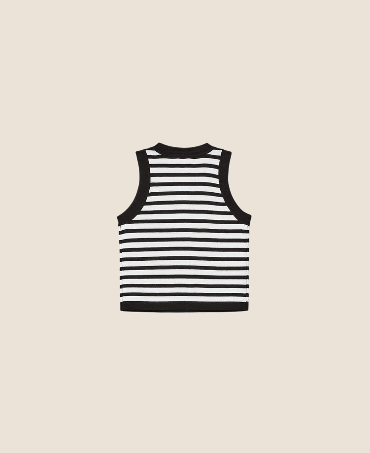 TWINSET top a righe bambina bianco-nero - 3
