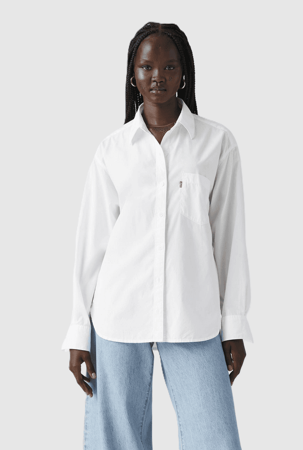 LEVI'S camicia donna bianco - 3