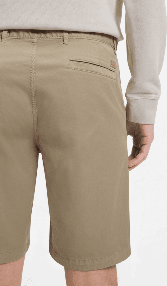 Hugo Boss shorts chino uomo marrone chiaro - 4