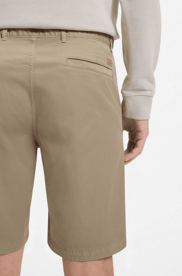 Hugo Boss shorts chino uomo marrone chiaro - 4