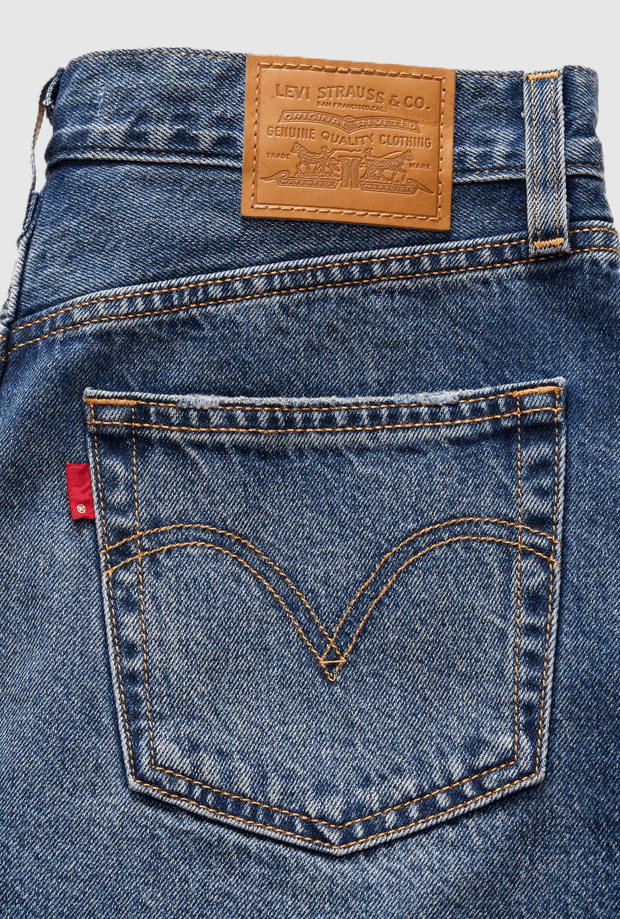 LEVI'S gonna destructured donna blu scuro - 6