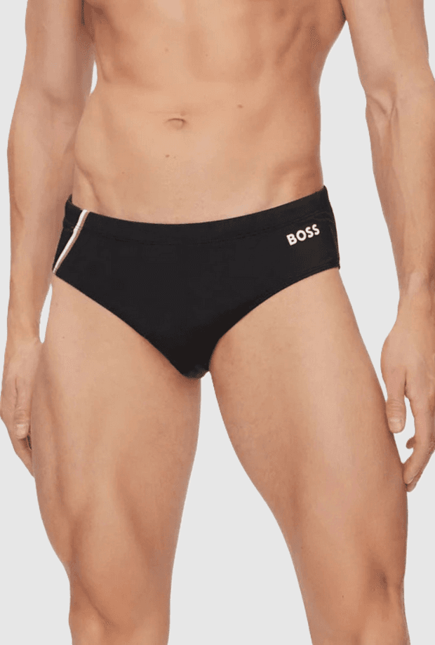 Hugo Boss costume slip uomo nero - 2