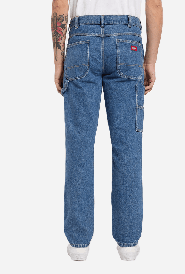 DICKIES jeans 993 carpenter uomo blu medio - 4