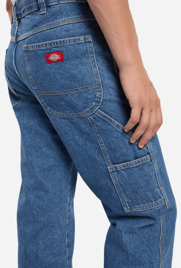 DICKIES jeans 993 carpenter uomo blu medio - 5