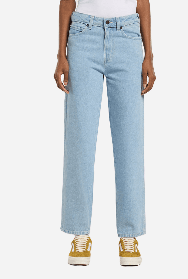 DICKIES jeans carpenter 993 donna blu chiaro - 2