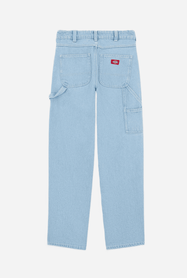 DICKIES jeans carpenter 993 donna blu chiaro - 3