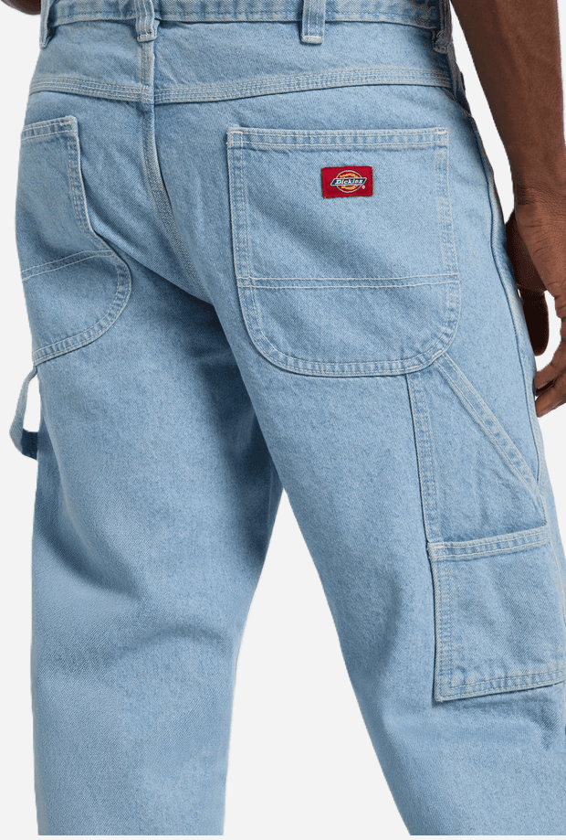 DICKIES jeans 993 carpenter uomo blu chiaro - 5