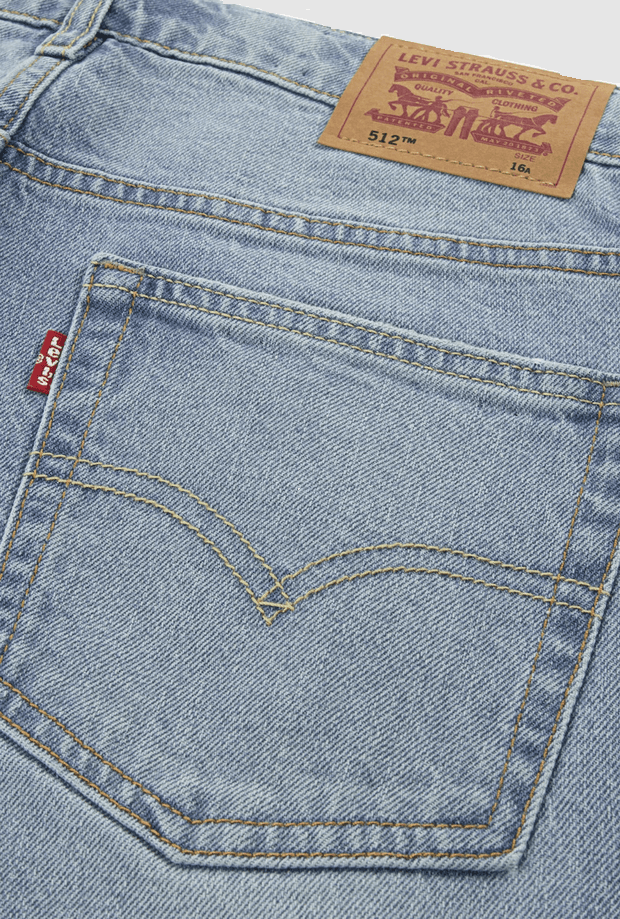 LEVI'S KIDS jeans 512 bambino blu - 3