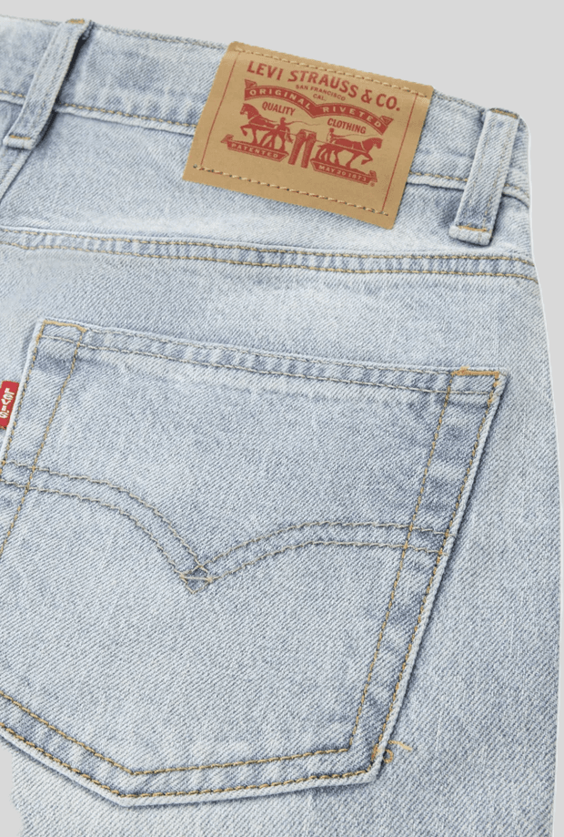LEVI'S KIDS jeans baggy fit bambino blu - 2