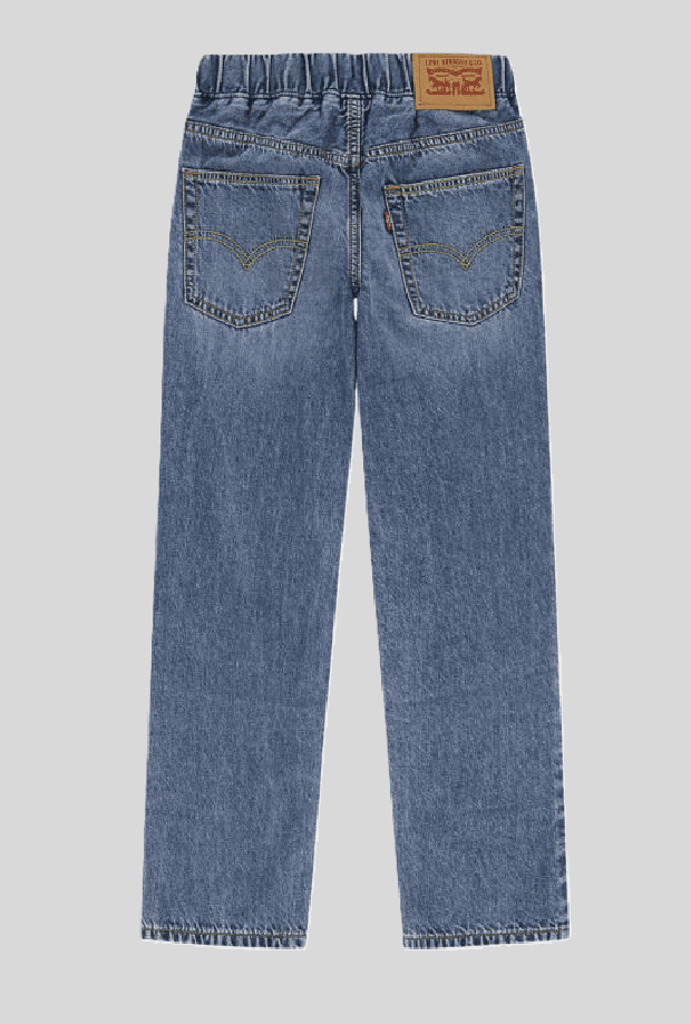 LEVI'S KIDS jeans loose fit bambino blu - 2