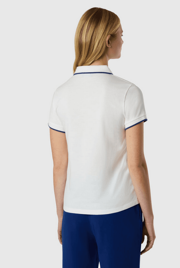 NORTH SAILS polo in modal donna bianco - 3
