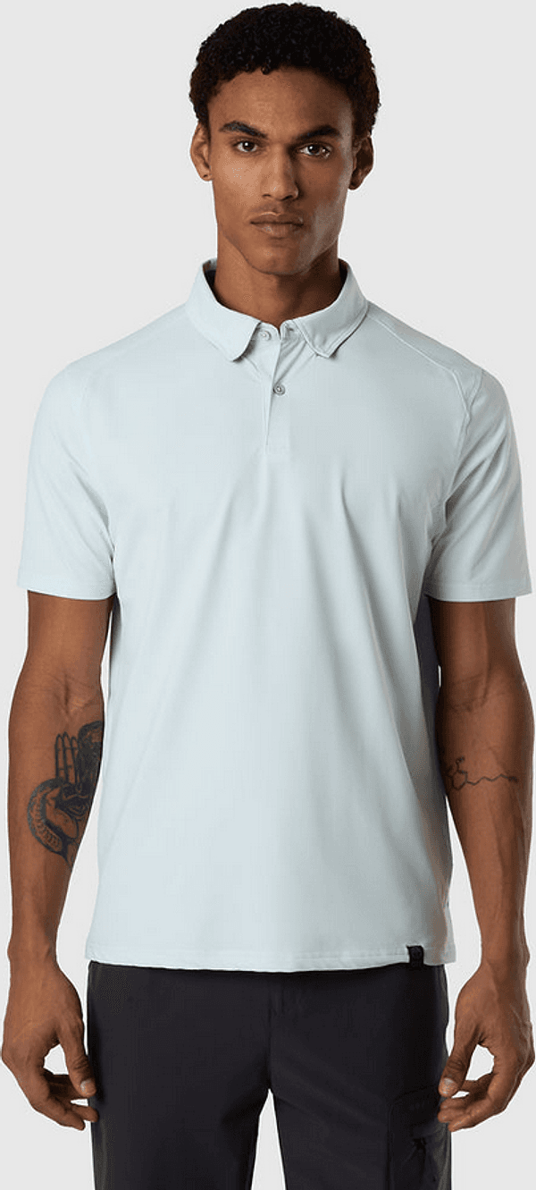 NORTH SAILS polo uomo celeste - 2