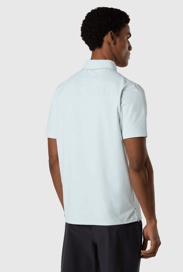 NORTH SAILS polo uomo celeste - 3