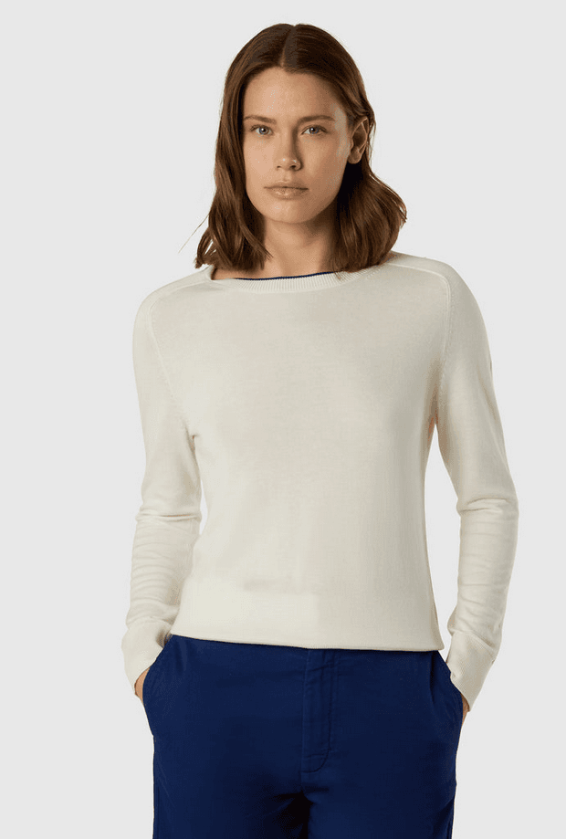 NORTH SAILS felpa girocollo donna bianco - 2