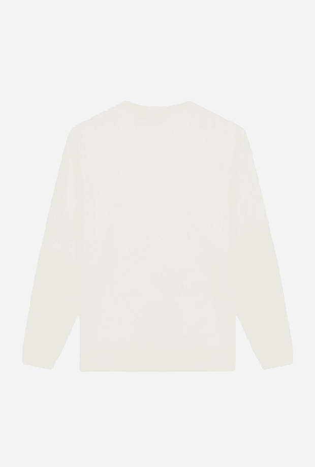 DICKIES felpa loretto girocollo uomo ecru - 2