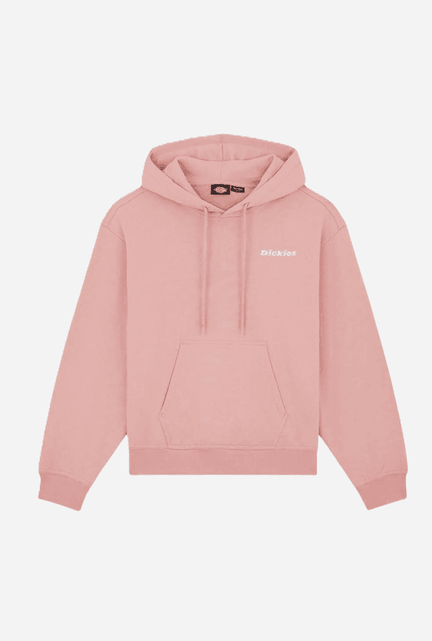 DICKIES felpa loretto con cappuccio donna rosa – OTHER