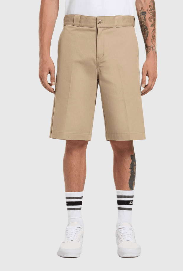 DICKIES shorts uomo beige - 2