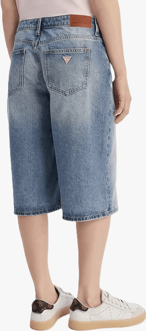 GUESS bermuda baggy donna blu - 2