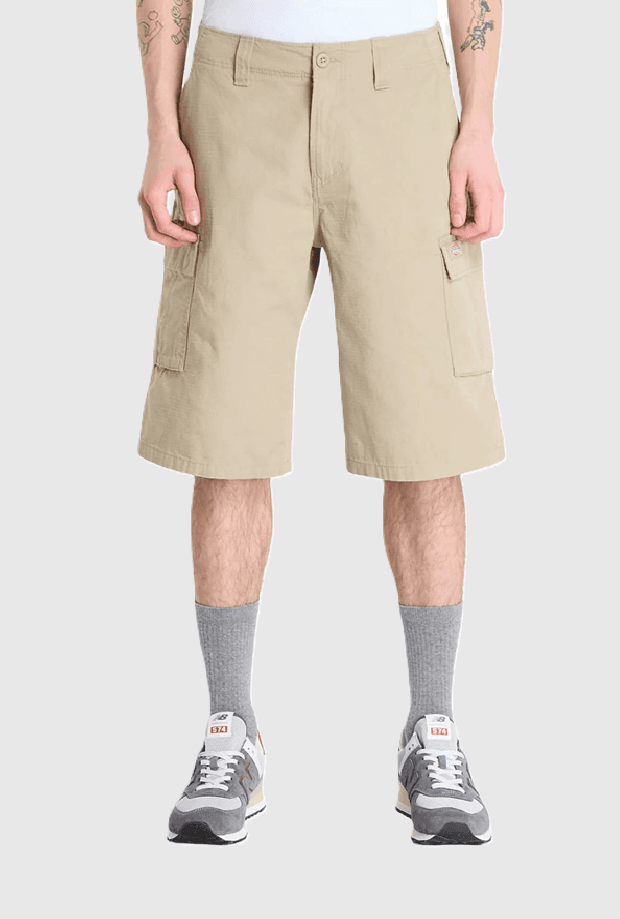 DICKIES bermuda cargo uomo beige - 2